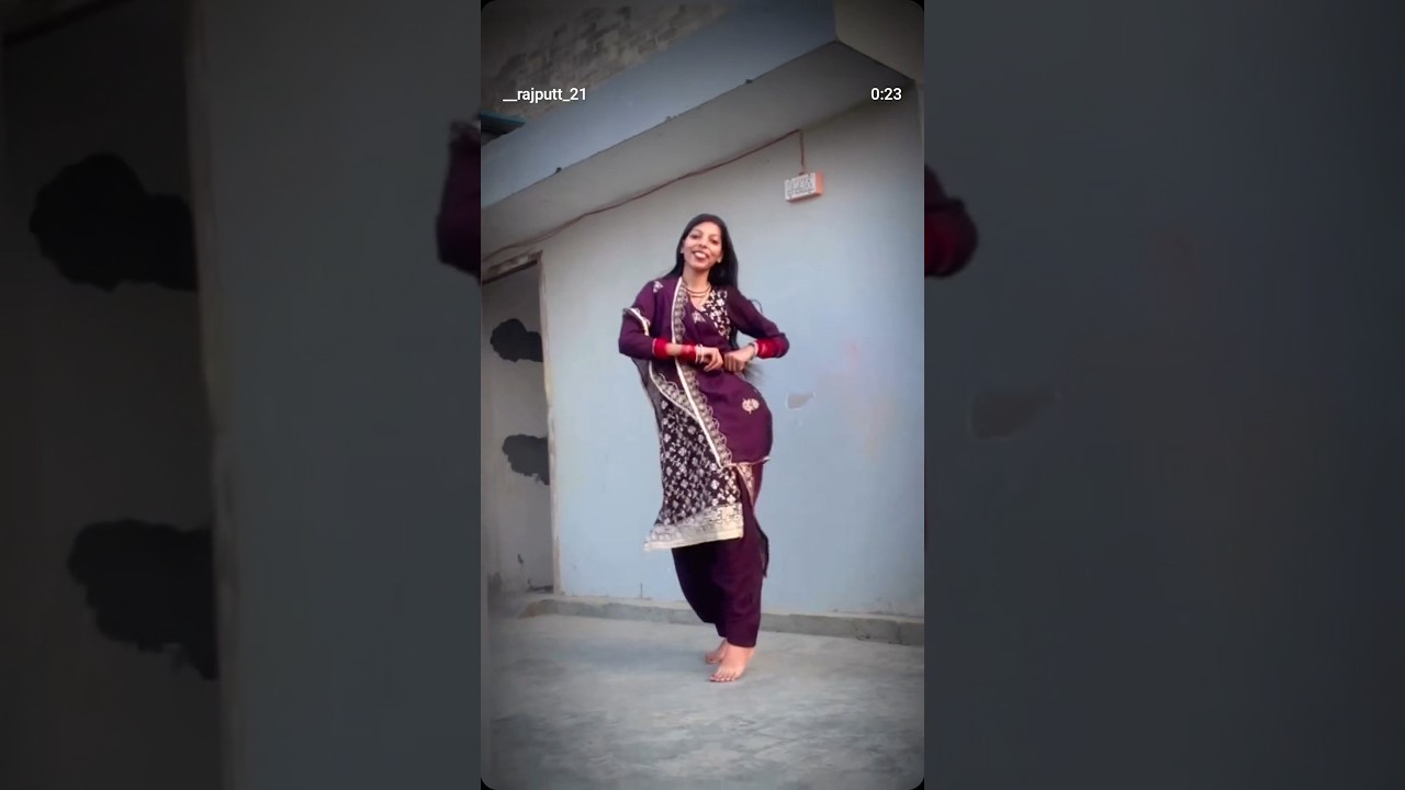 jatt disda 💜 #sunandasharma #gidha #youtubeshorts #explorepage #dance