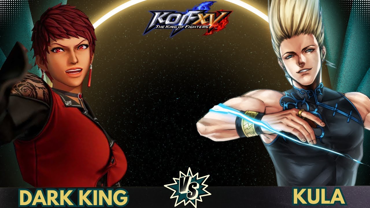 KOFXV KULA Vs DARK KING - Some of the best sets Just Frame tournament matches #kofxv