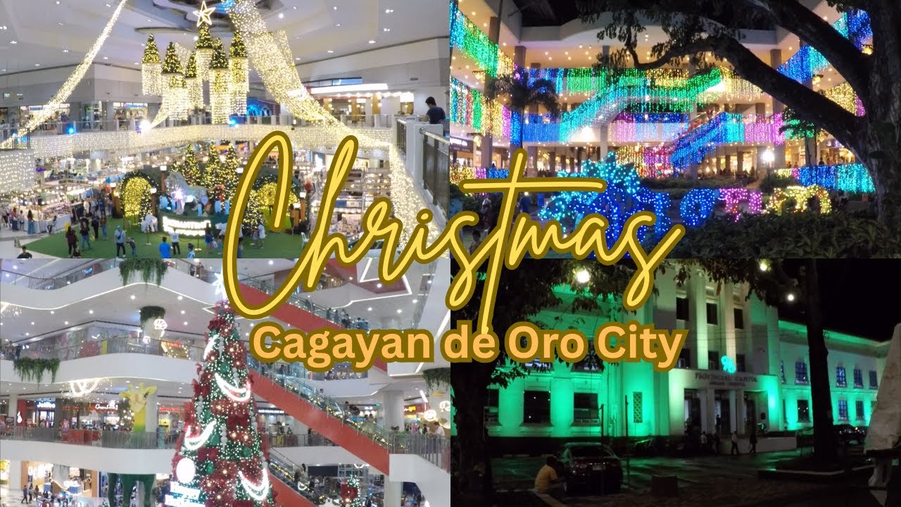 Christmas Walking Tour Around Cagayan de Oro City 🎄 | Parks, Malls & Holiday Lights ✨