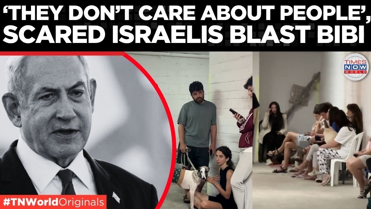 TEL AVIV ANGER: Israelis Blame Government As Iran Missiles Trigger Shelter Rush | Times Now World