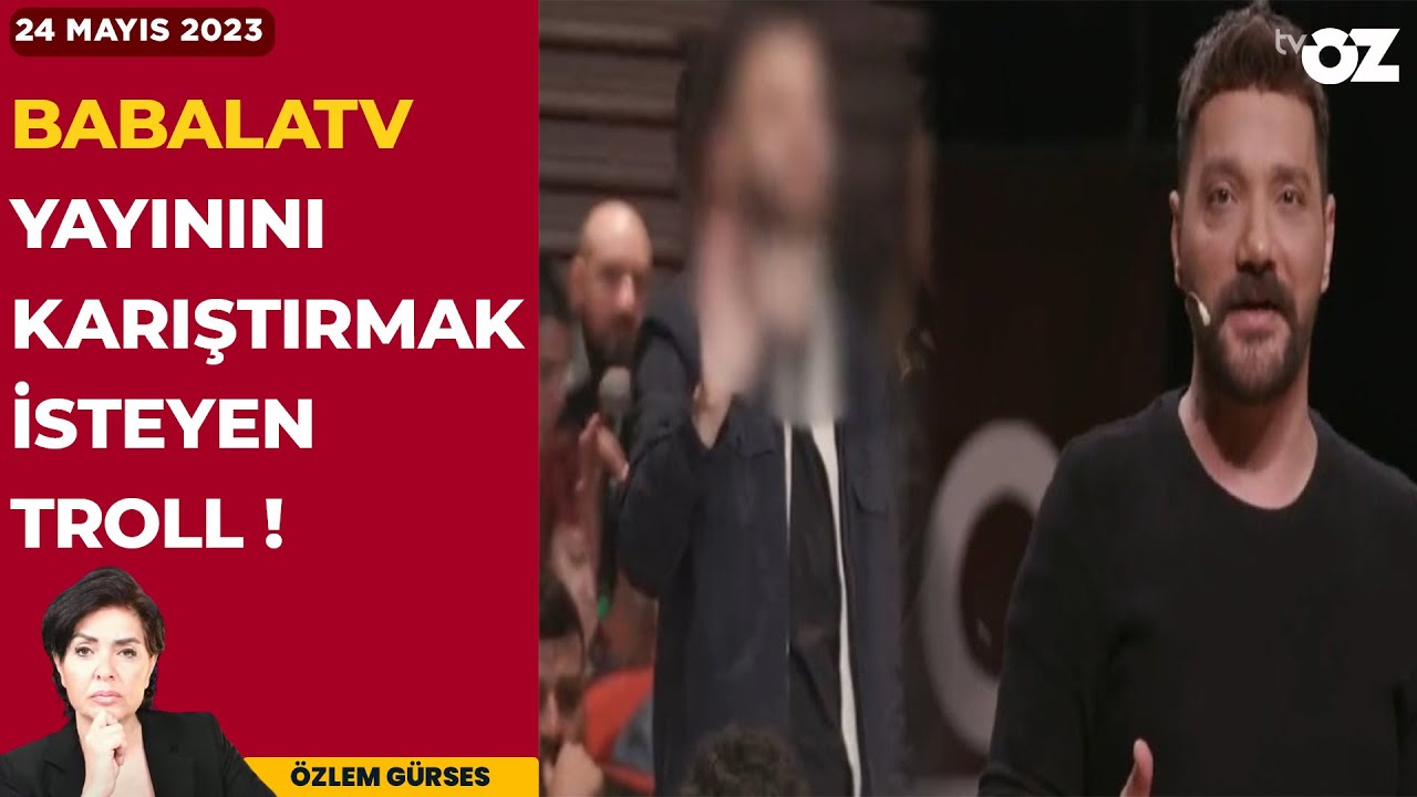 BABALATV YAYININI KARIŞTIRMAK İSTEYEN&nbsp;TROLL&nbsp;!