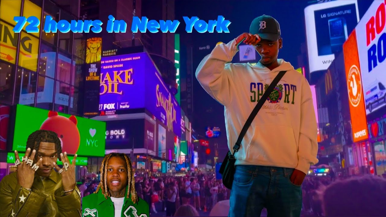 72 Hours in New York. Ft Lil baby & US Open
