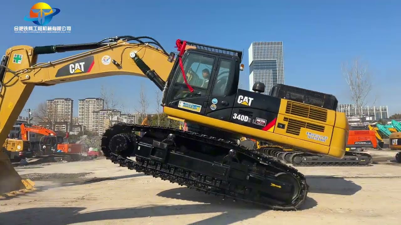 Strong as a mountain, a mighty warrior is Caterpillar 340D2L