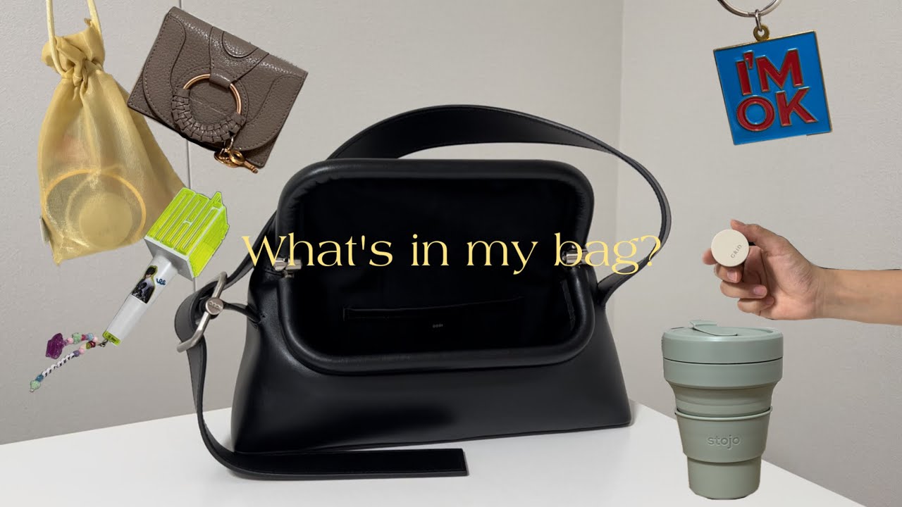 〔What's in my bag?〕ペンミに行く私のバッグの中身 | お気に入り鞄の中身