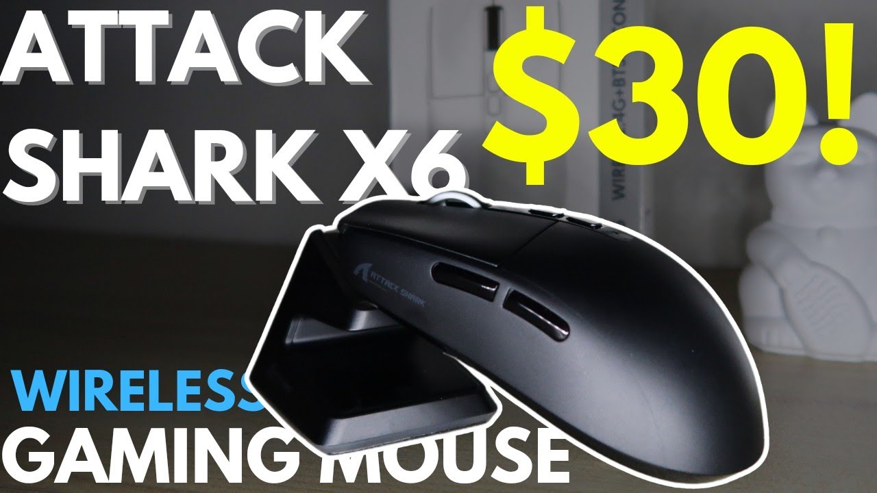 Attack Shark X6 | BEST Budget Gaming Mouse of 2024!