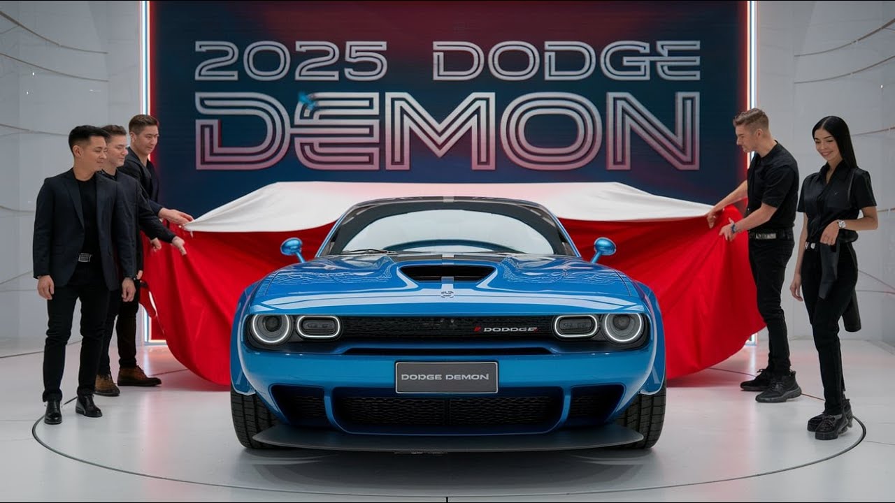 2025 Dodge Demon &ndash; The Ultimate Muscle Car of the Future! | Price, Performance, and Design Revealed