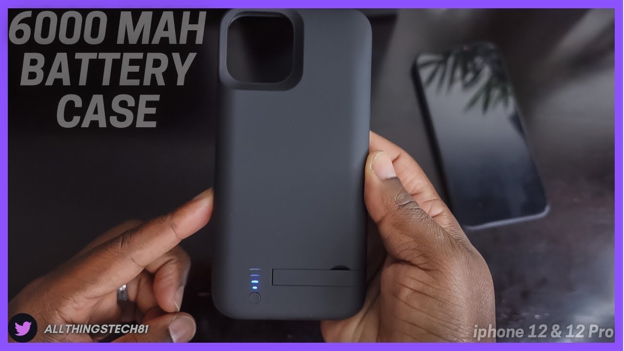 Чехол-аккумулятор Slabao для iPhone 12 емкостью 6000 мАч