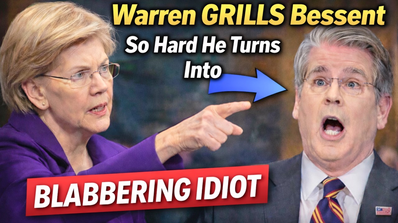 Warren GRILLS Bessent So Hard He Turns Into BLABBERING IDIOT