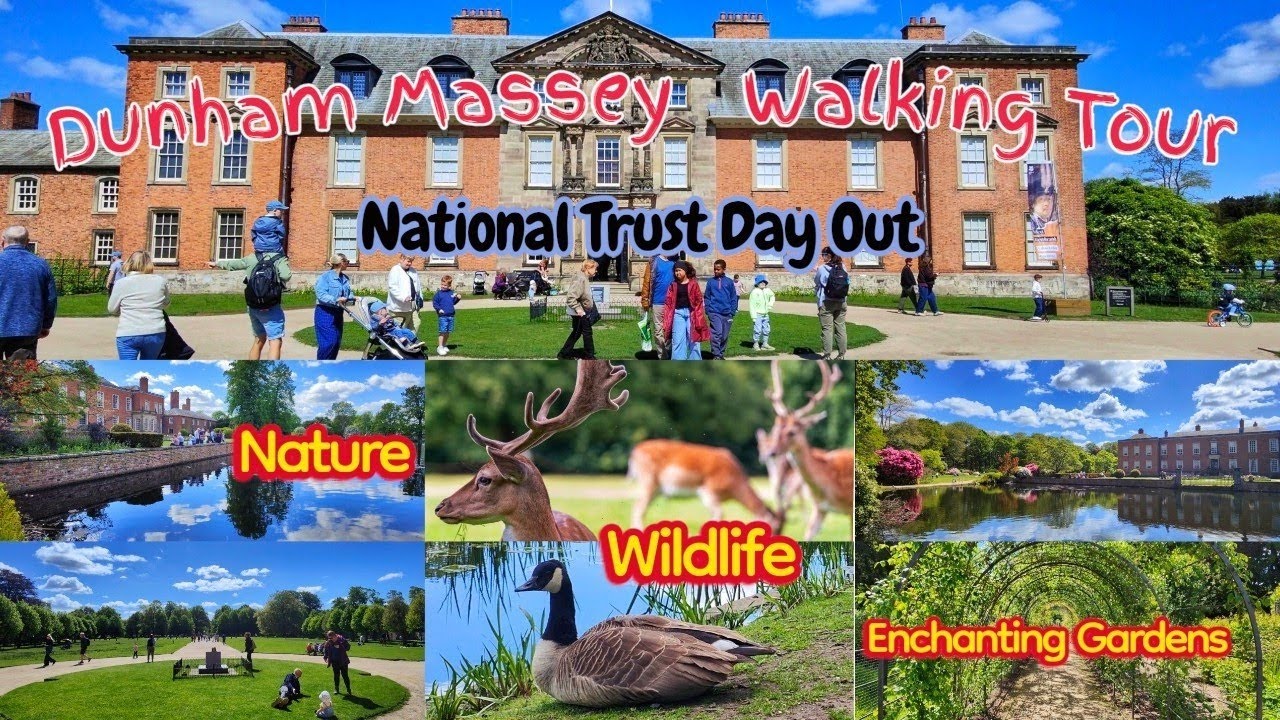 National Trust Days Out Dunham Massey Walking Tour (Gardens and deer reserve)