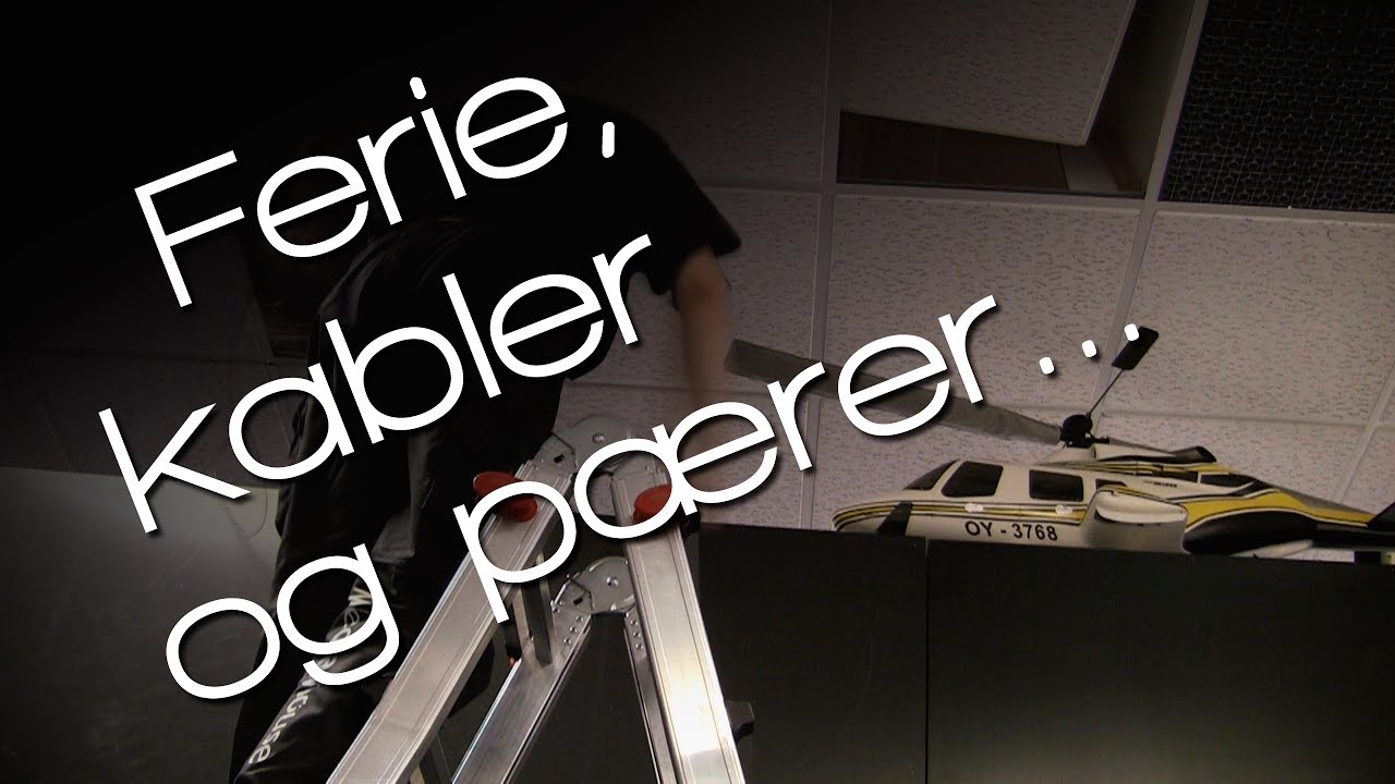 Ferie, kabler og p&aelig;rer... #Vlog_58