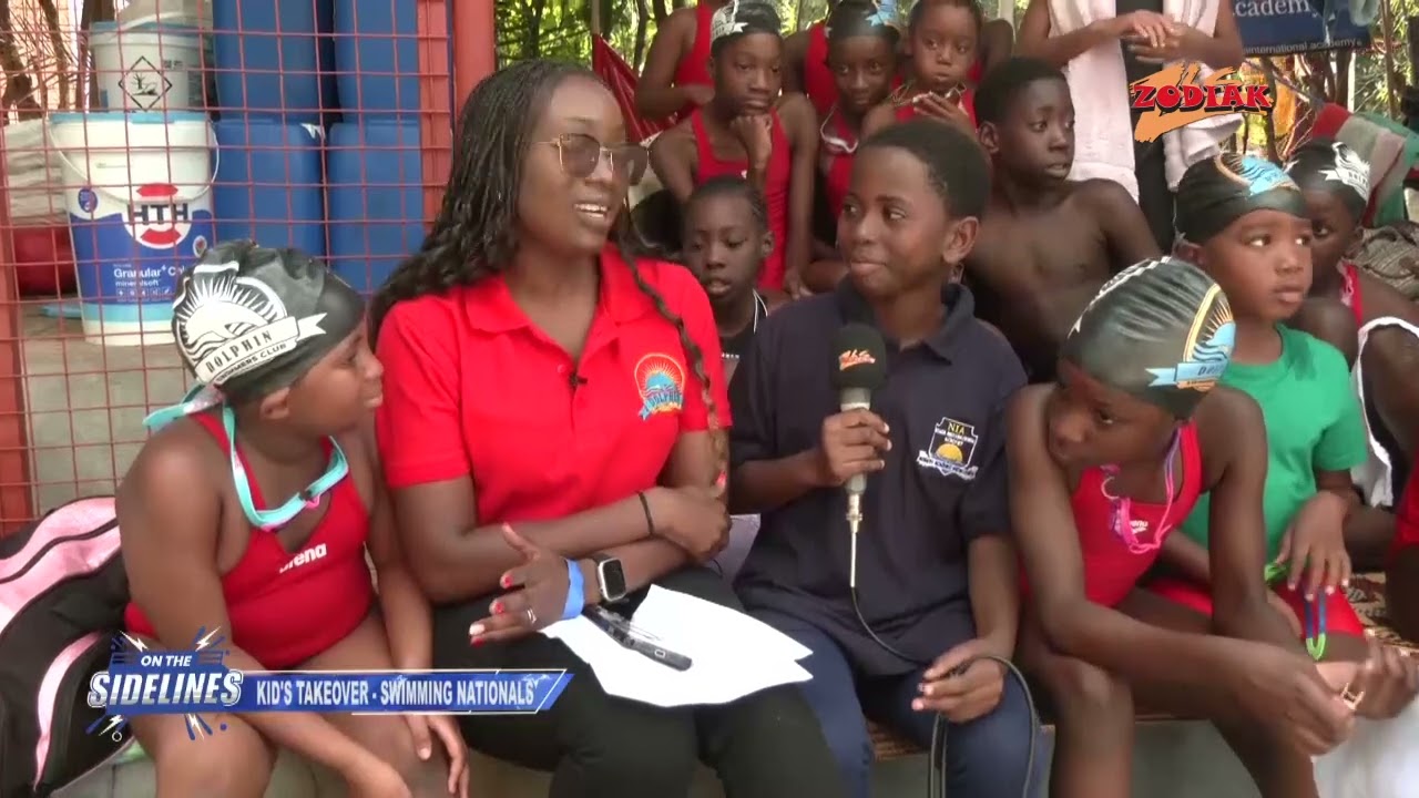 ON THE SIDELINES  - CHILDREN'S TAKEOVER AT THE 2025 SWIMMING NATIONALS