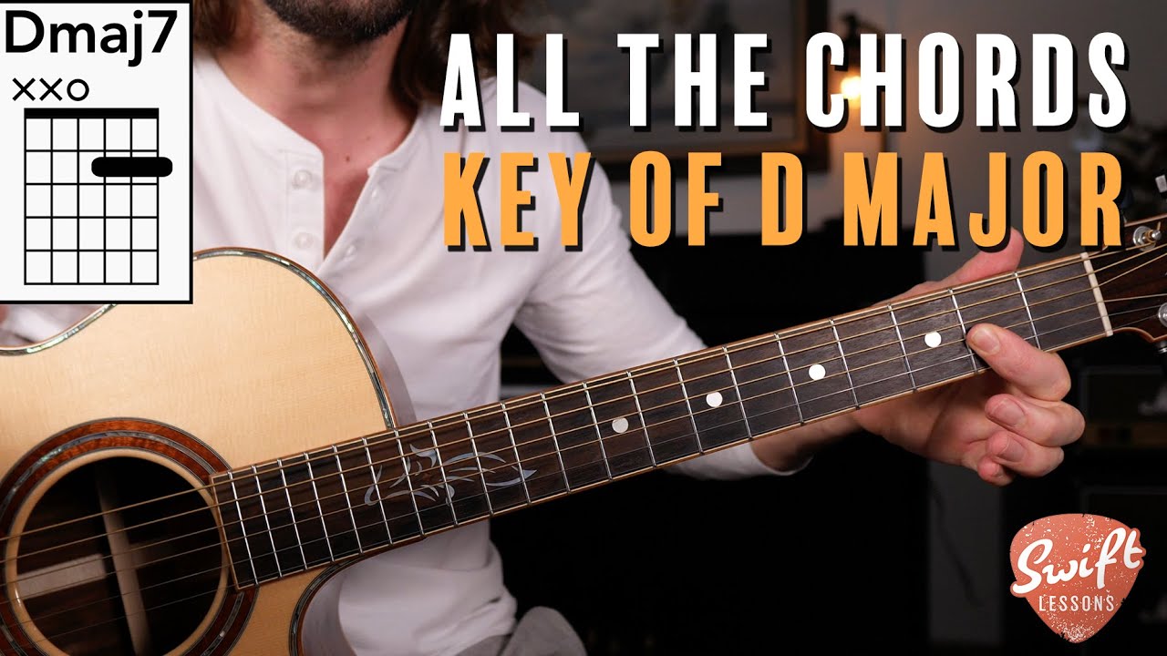 All the Chords in the Key of D Major - You Need to Know This!