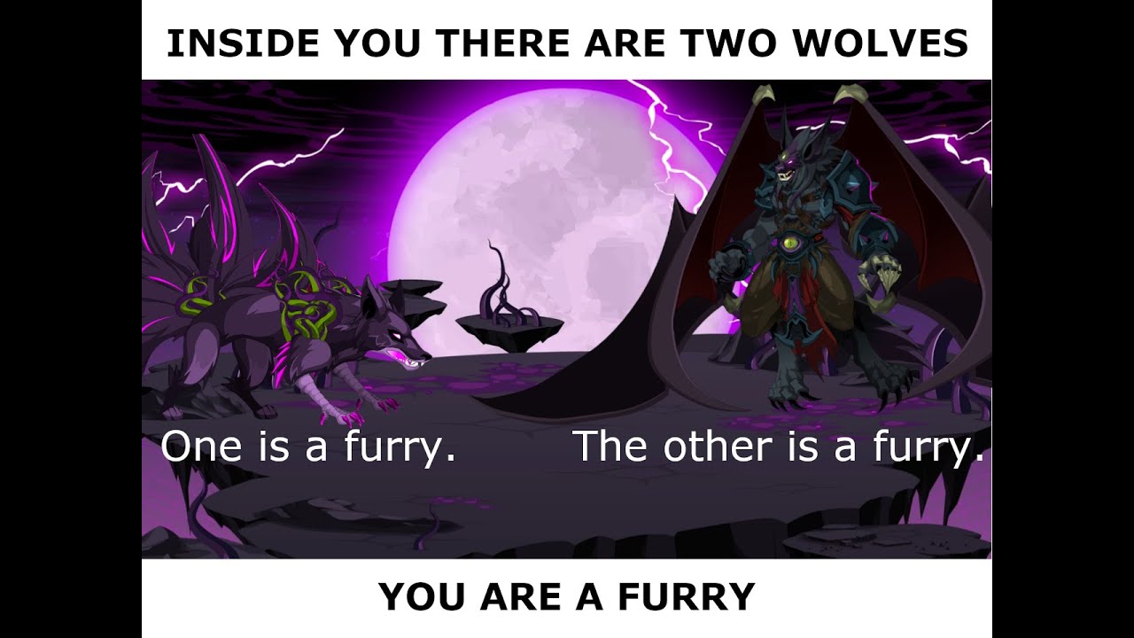 DragonFable - Chaosweaver vs Kitsune and Wolfwing