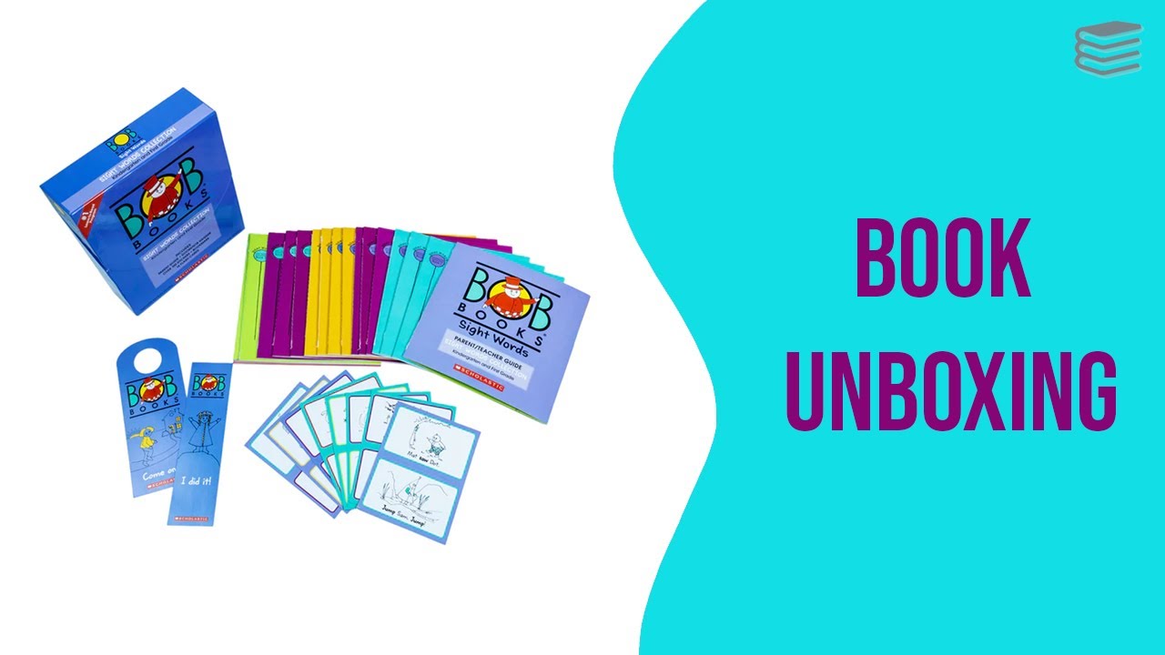 BOB Books Sight Words Collection Box Set - Book Unboxing