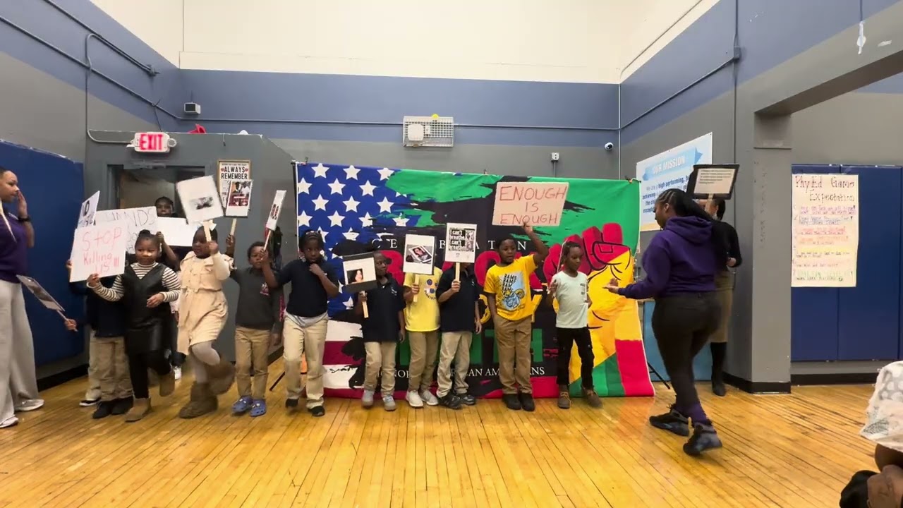 1st grade Black History program