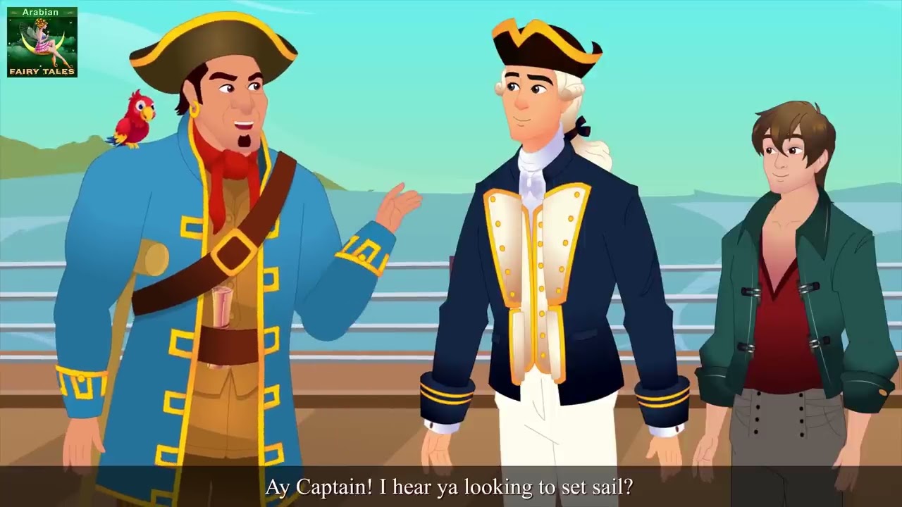 جزيرةُ الكَنز | Treasure Island in Arabian | @ArabianFairyTales