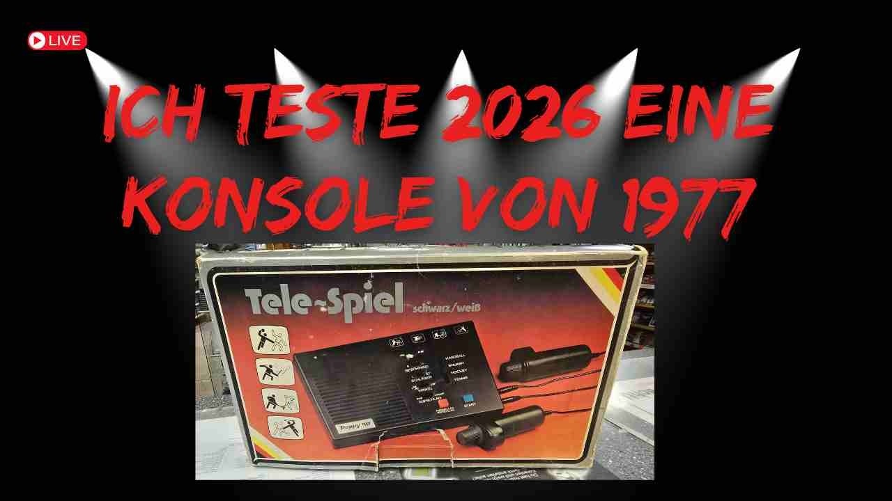 Ich teste 2026 eine Konsole von 1977 im Powergames Chemnitz