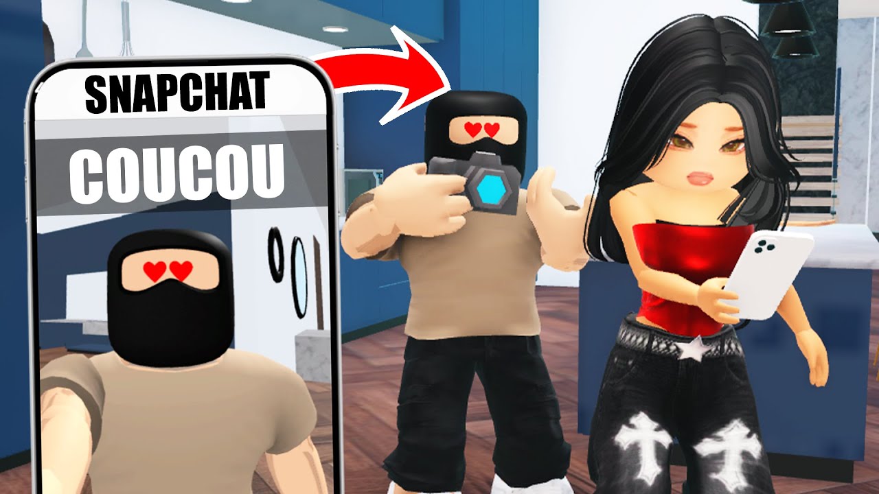 UN STALKER M'ESPIONNE SUR BROOKHAVEN ROBLOX !