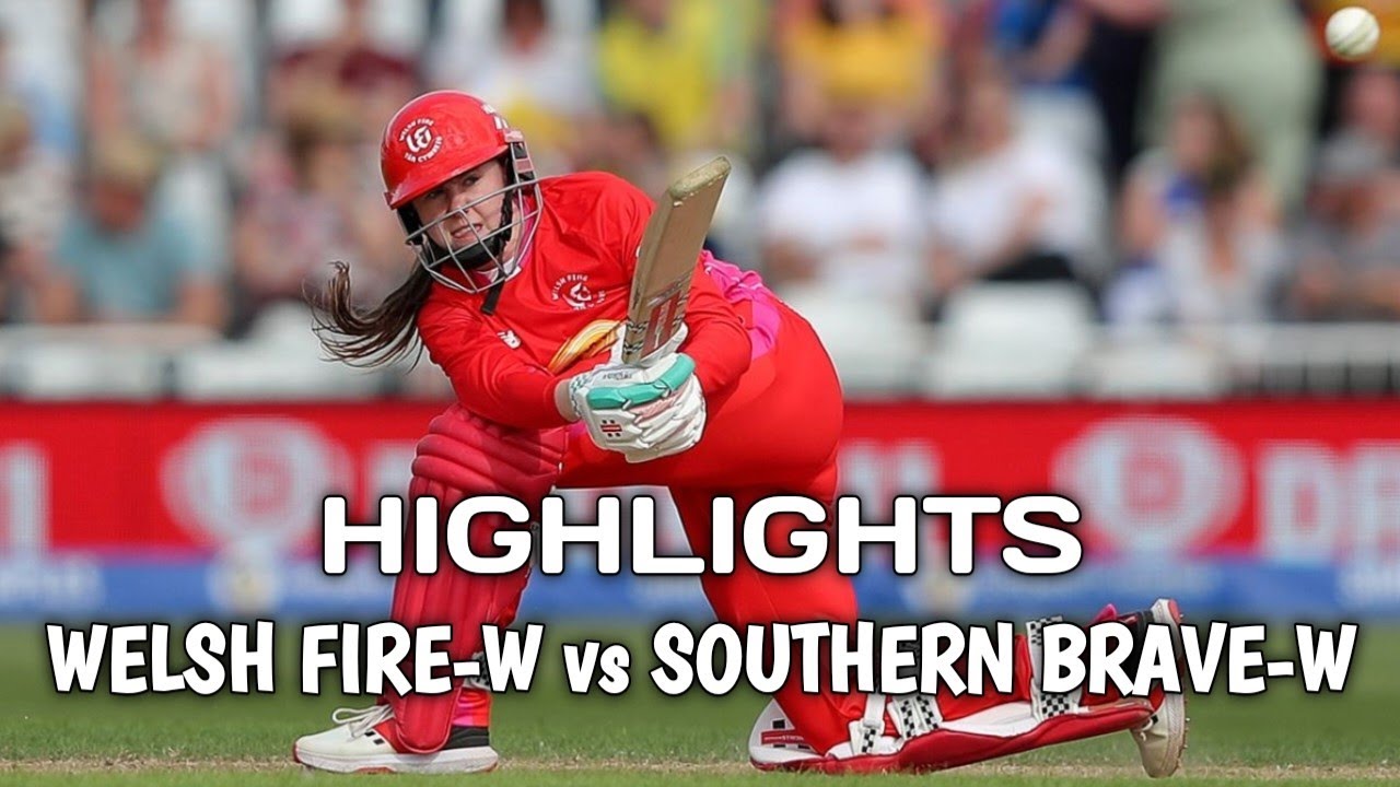 Southern Brave Women Beat Welsh fire Women | HIGHLIGHTS | SB-W vs WF-W Highlights