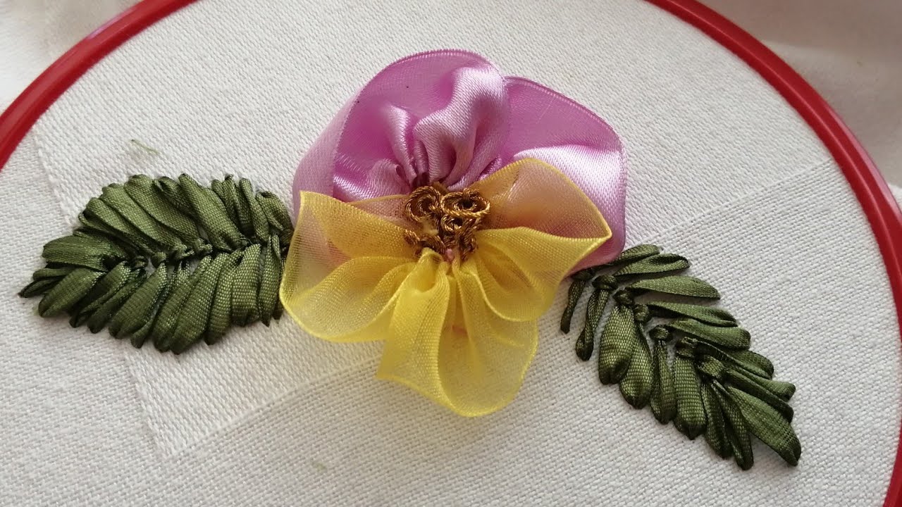 KURDALE NAKIŞI BALIKSIRTI YAPRAK YAPIMI🌷💕