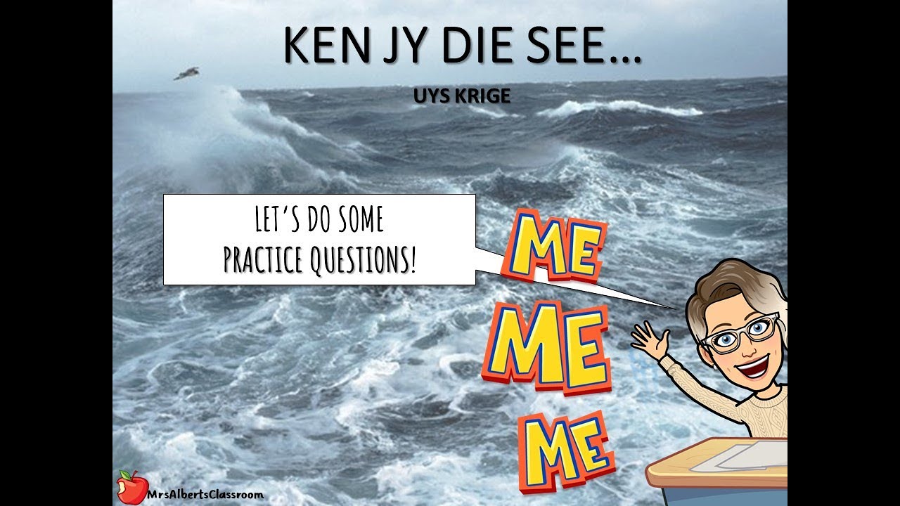 KEN JY DIE SEE Voorbeeld Vrae