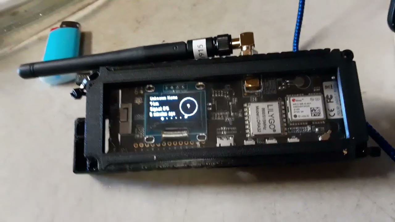 Meshtastic T-Beam 20 Hour Solar 18650 Battery