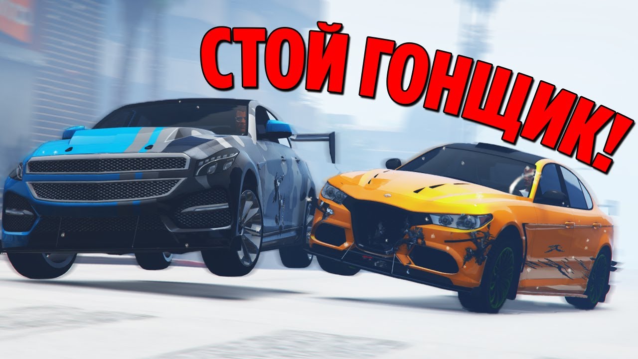 GTA 5 COPS & ROBBERS - БЕСПРЕДЕЛЬЩИК НА НОВОМ КАДИЛАКЕ СВАЛИВАЕТ ПО ГОРОДУ НАРУШАЯ ПДД ОТ 20 КОПОВ!