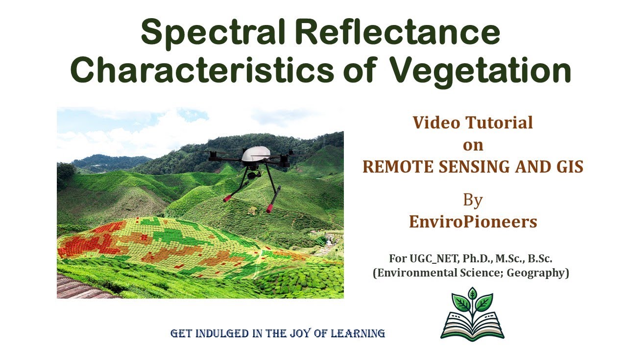 RSGIS L9: Understanding the Spectral Reflectance Characteristics of Vegetation in Remote Sensing