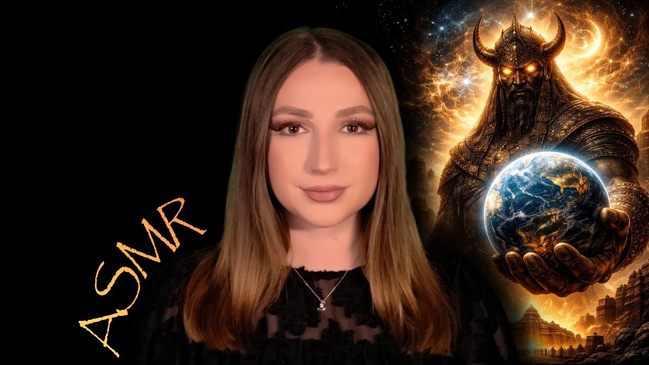 Sumerian Mythology Reading in Soft Voice 📖 ASMR for Sleep