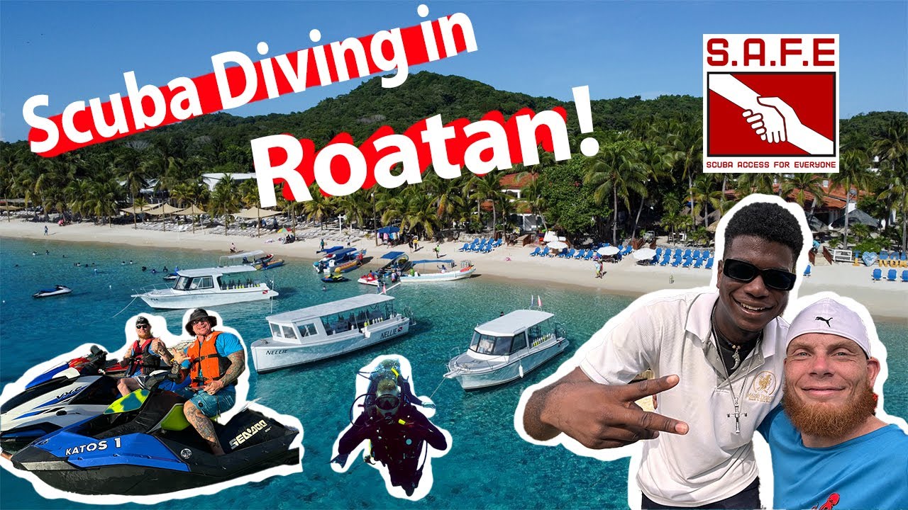 Agnarr's Epic Scuba Diving in ROATAN Honduras!  part 1.