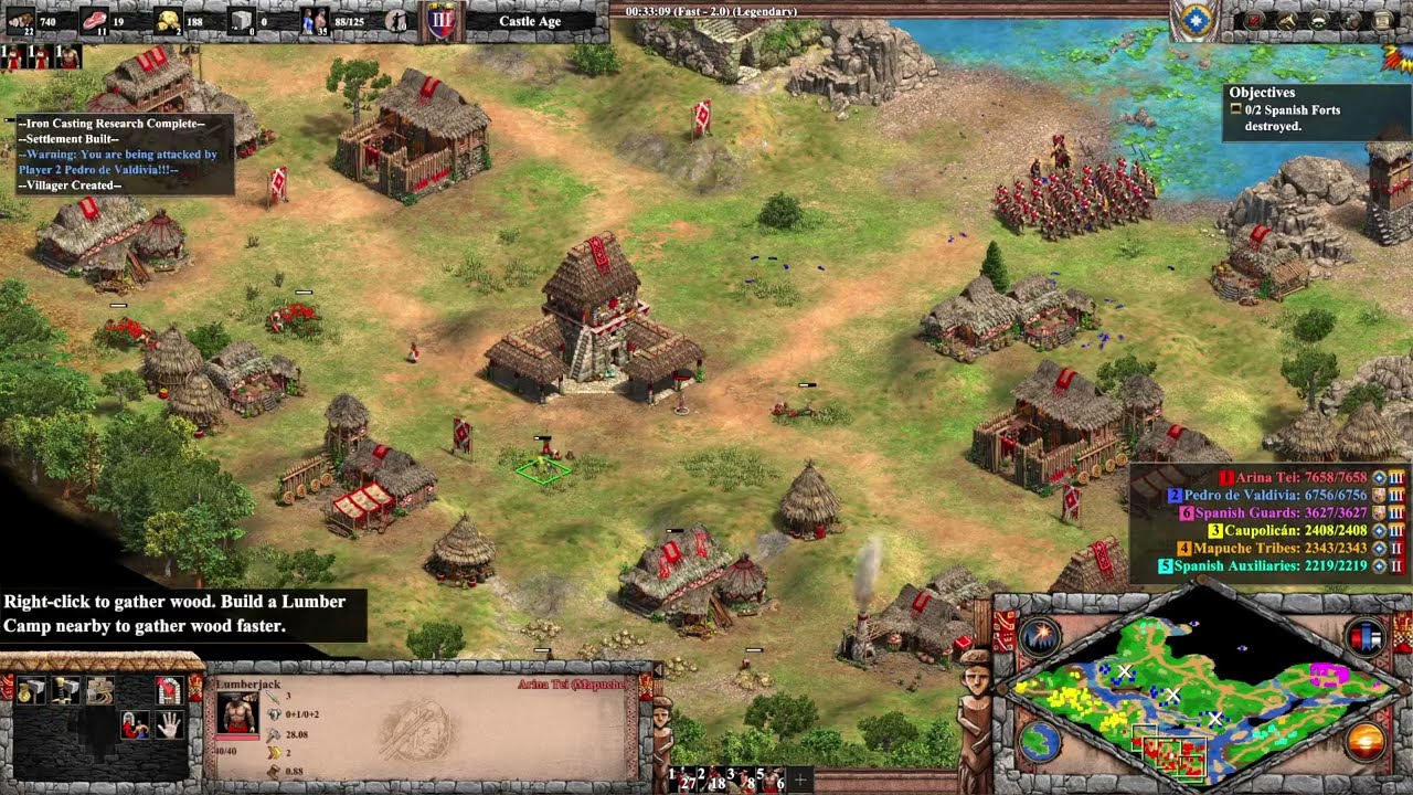 AoE2:DE - The Last Chieftains - Lautaro 2: Servant of the Crown