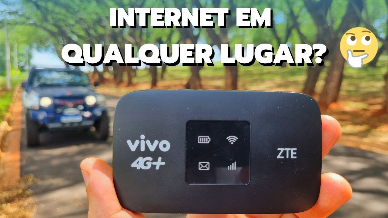 Review!! Internet em qualquer lugar? Roteador Vivo Pocket.