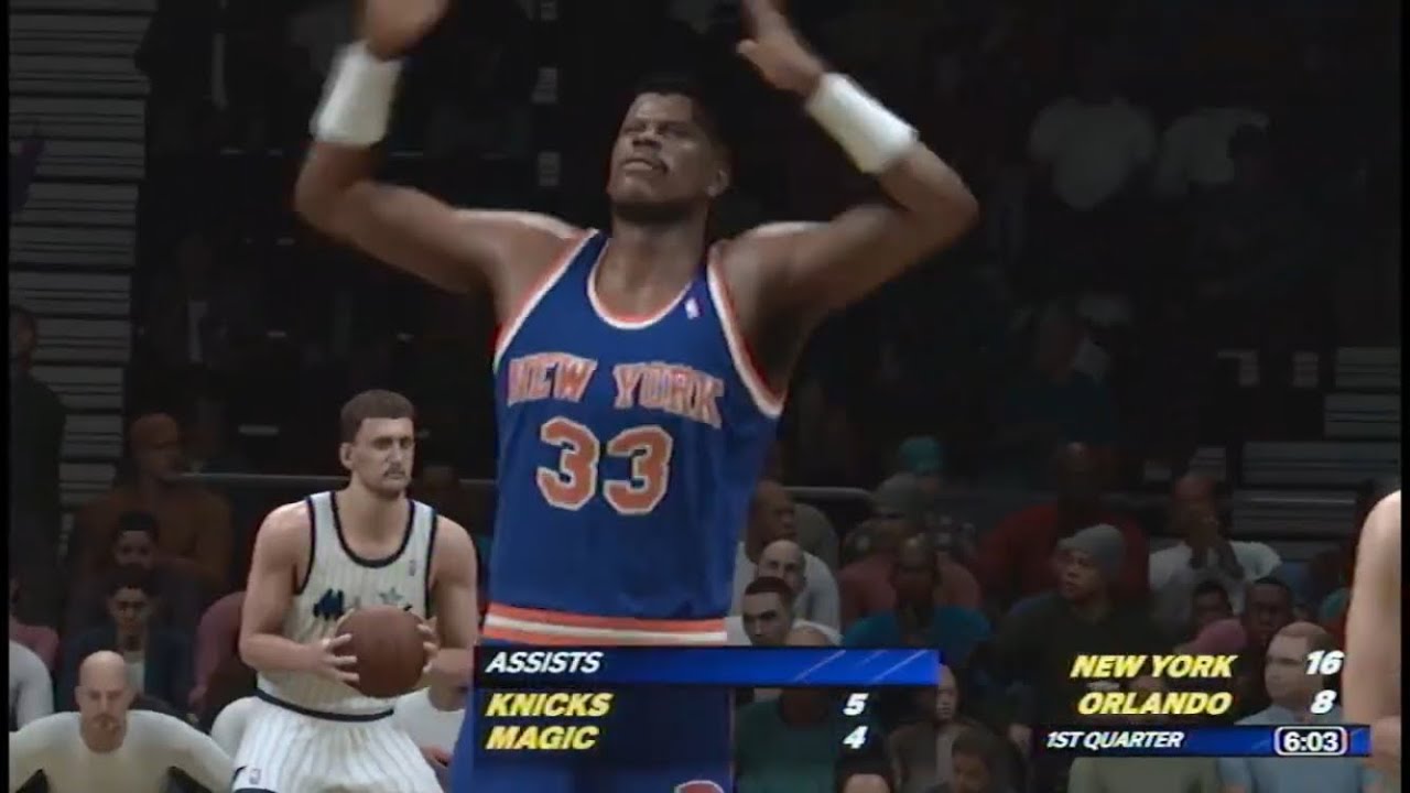 NBA 2k26 1990 New York Knicks Patrick Ewing Game 1 Vs Orlando Magic!!!