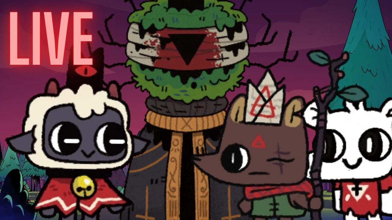 🔴Cult of the Lamb Pt.3🔴