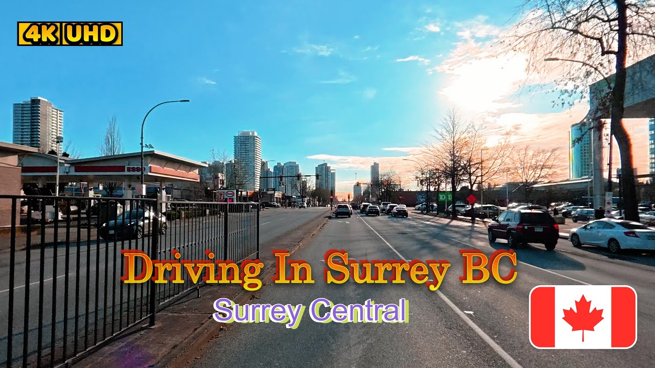 Driving in Surrey BC Winter 2025