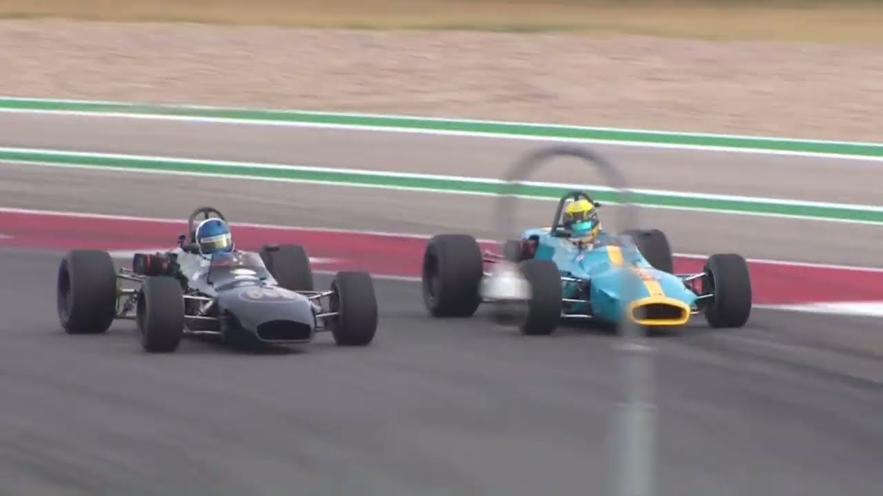 SVRA Group 2 Sunday Race 2 COTA with the Brabhams