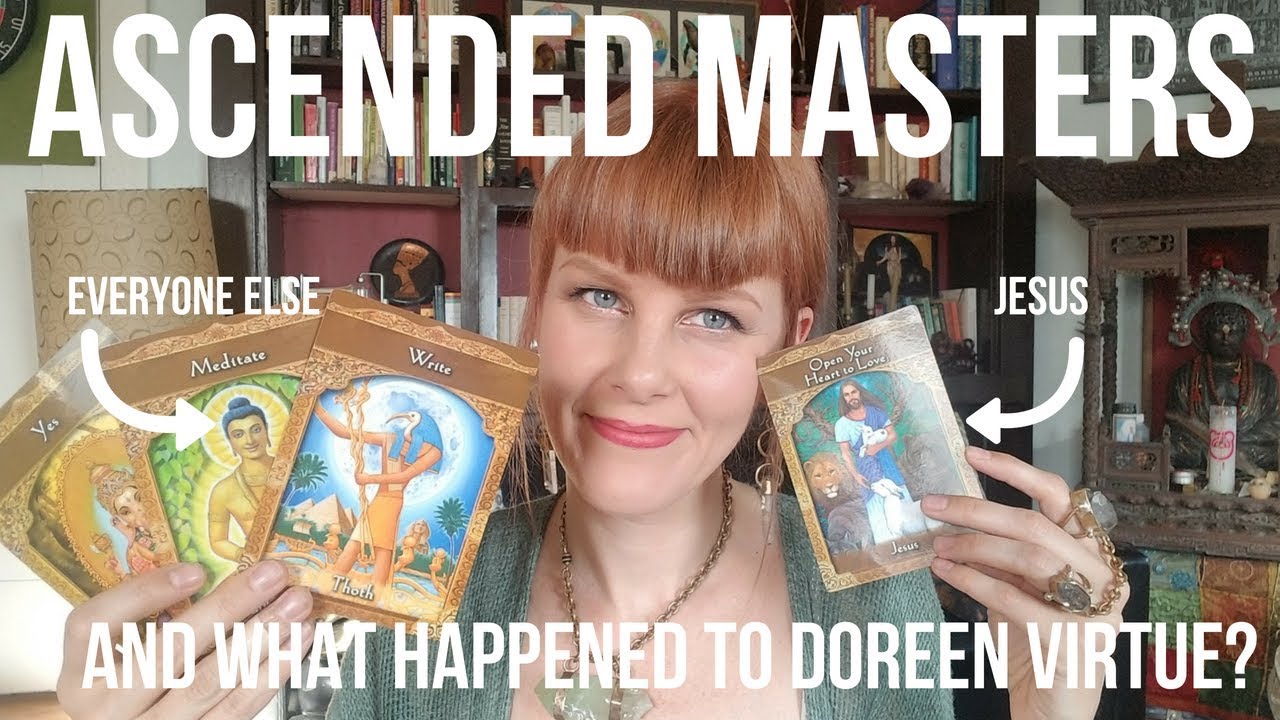 ASCENDED MASTERS  & unboxing Doreen Virtue: Christianity vs New Age