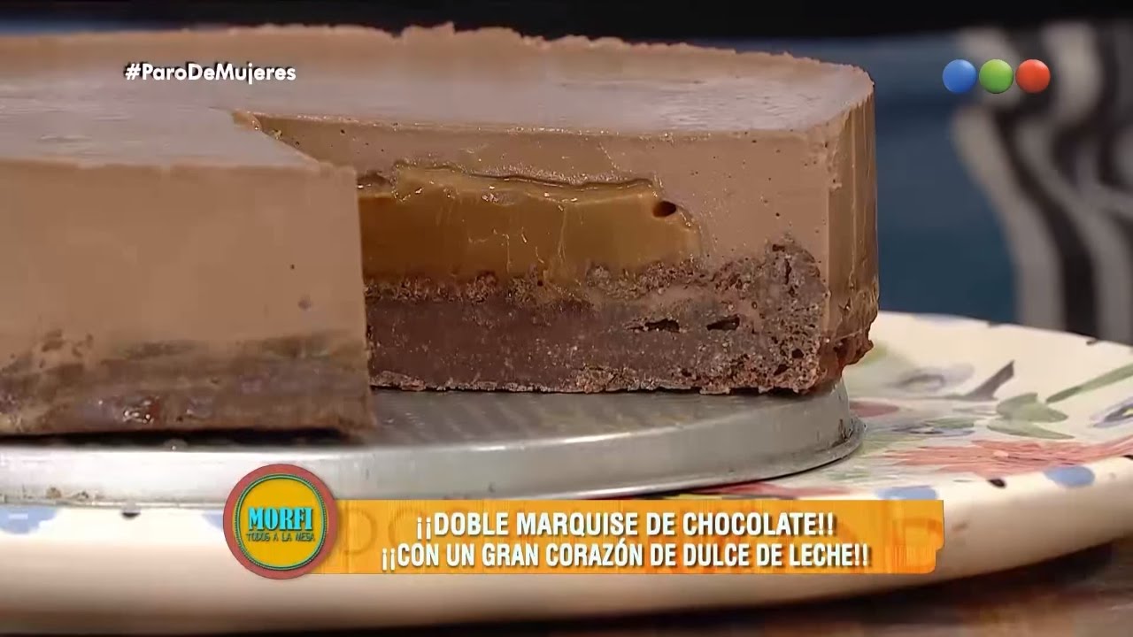 Doble marquise de chocolate - Morfi