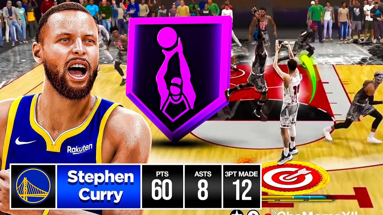 This STEPH CURRY BUILD is LETHAL has REC PLAYERS QUITTING in NBA 2K24! BEST GUARD BUILD 2K24