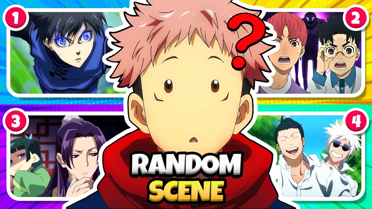 Guess The Anime By 4 Random Scenes | Anime Quiz 🔥