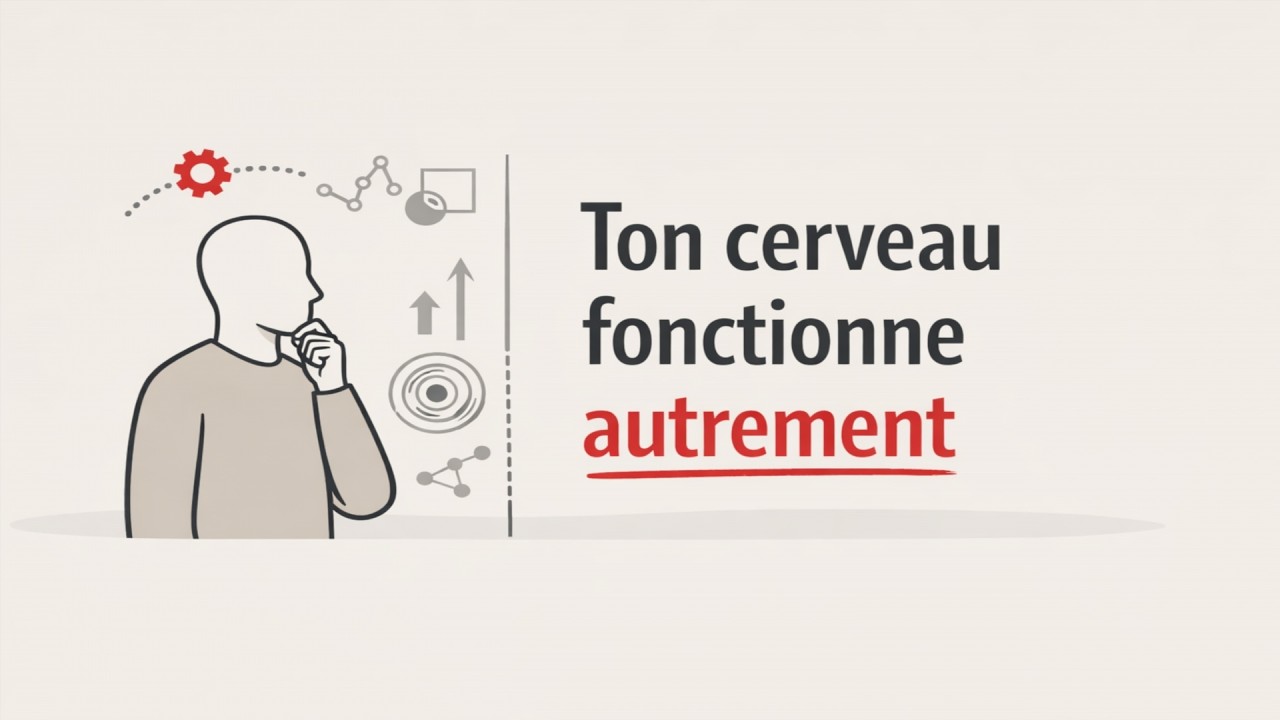 Le signe que ton cerveau fonctionne diff&eacute;remment