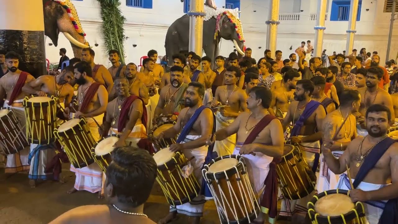 Pandi Melam |  Cheranalloor Sankarankutty Marar | Vrischikolsavam 2024 (Part 3)