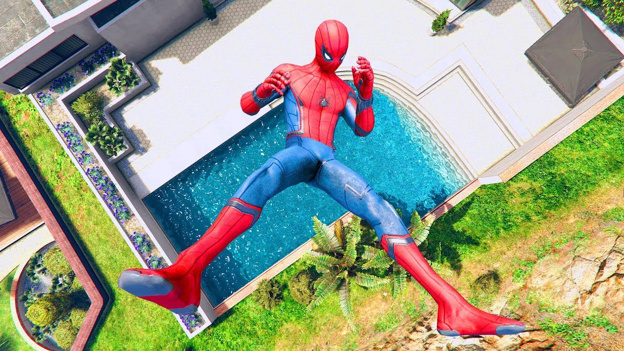 GTA 5 SPIDERMAN/Ragdolls Falls compilation #9 (GTA 5 Fails Funny Moments/Ragdolls)