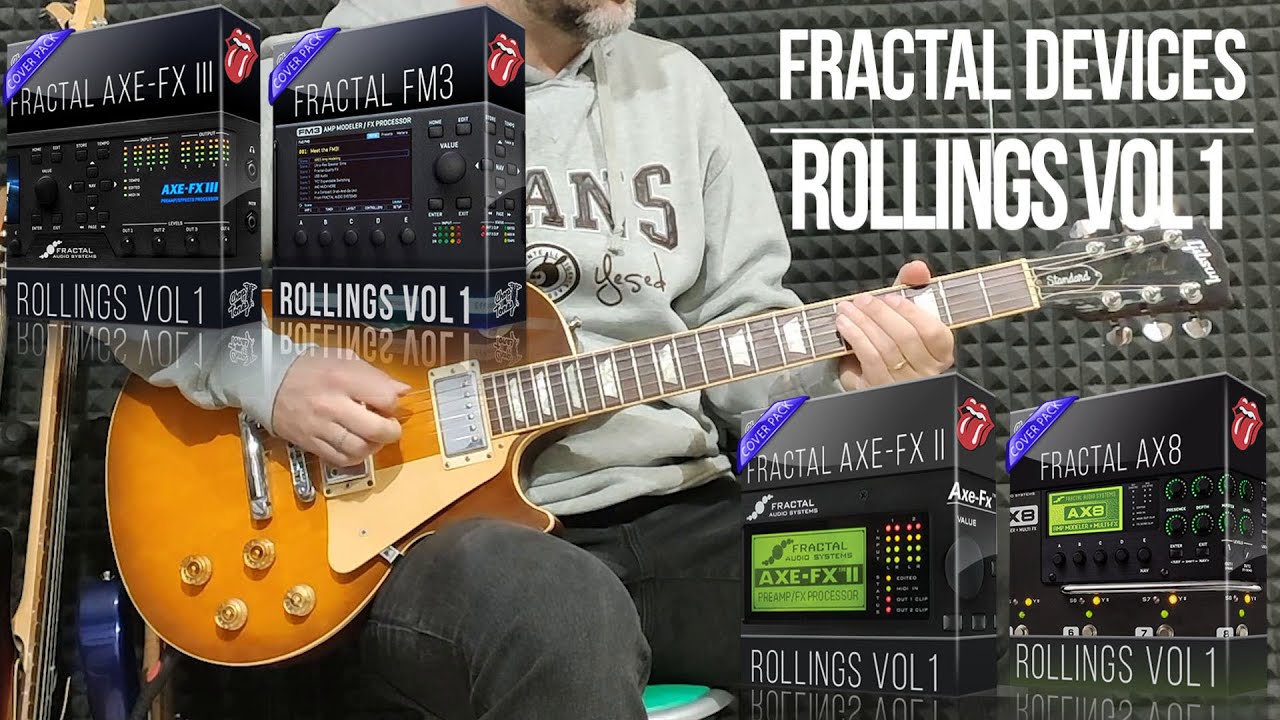 Fractal Axe-Fx II / III / AX8 / FM3 / FM9 | Rollings vol1 (Rolling Stones Keith Richards Cover Pack)