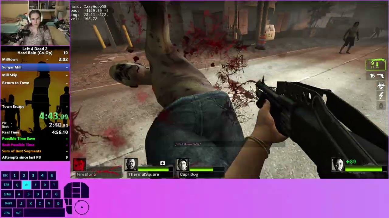 Left 4 Dead 2 - Hard Rain (Co-Op) - 10:58 (with ThermalSquare, Lance & Capridog)