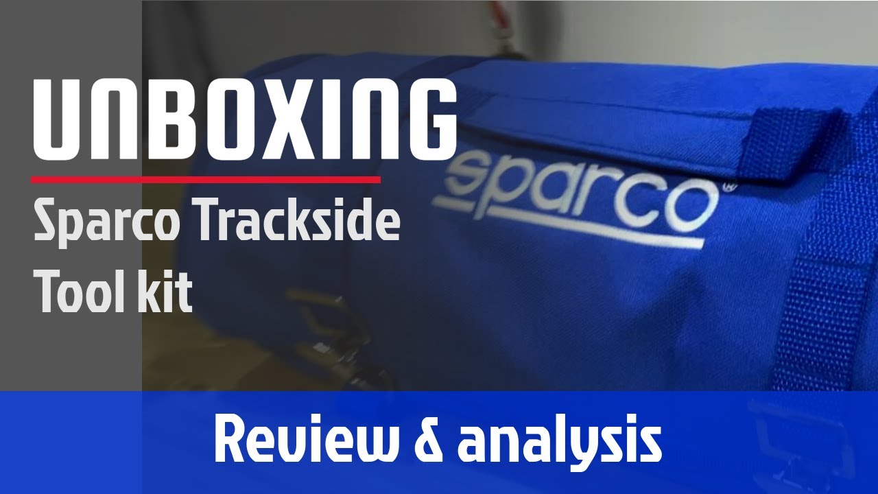 Sparco Trackside Tool kit - Unboxing and Review