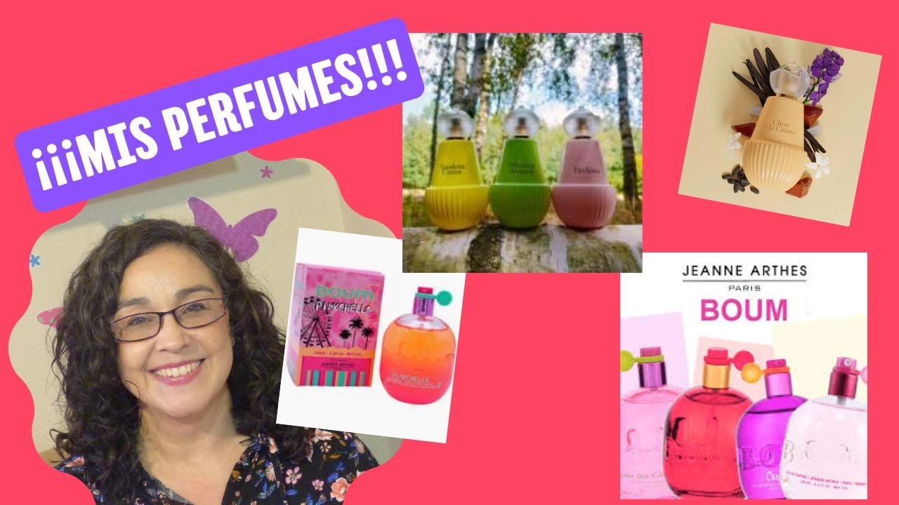Mis perfumes Jeanne Arthes