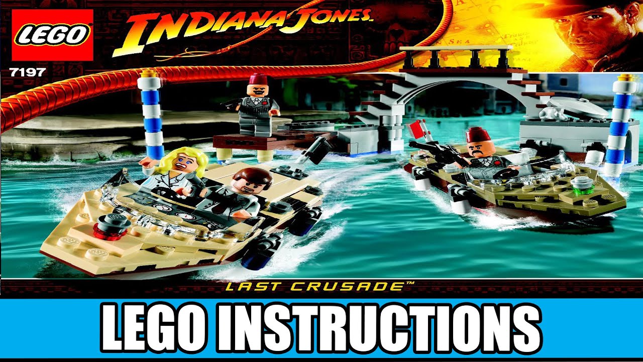 LEGO Instructions - Indiana Jones - 7197 - Venice Canal Chase - Last Crusade