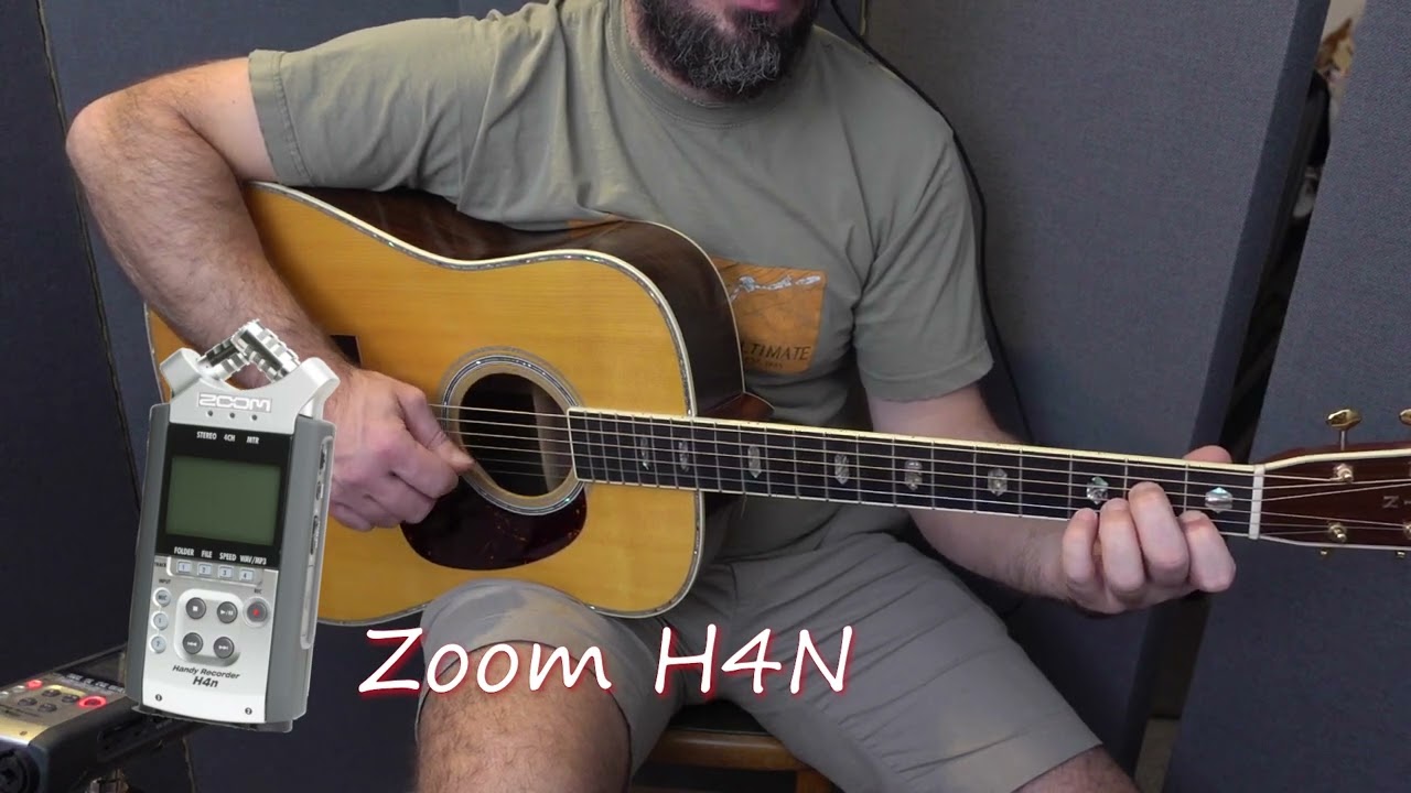 Comparing 3 home recording setups for guitar - H4n, Focusrite 4i4/Rode NT5s, Discrete 4/KM184s