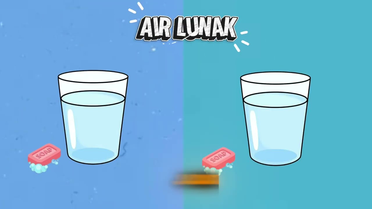 [Praktikum Mandiri Kimia]💧✨ AIR BENING, TAPI KOK SABUN SUSAH BERBUSA? ✨💧